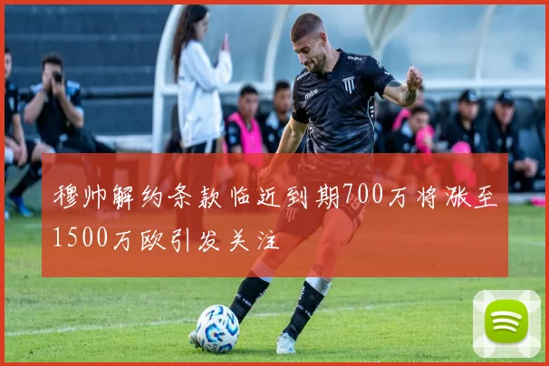 穆帅解约条款临近到期700万将涨至1500万欧引发关注